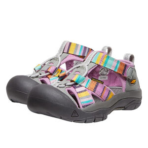 KEEN Venice Youth Sandals Size 2 Pink Gray Water Trail‎ Travel Outdoor Comfort
